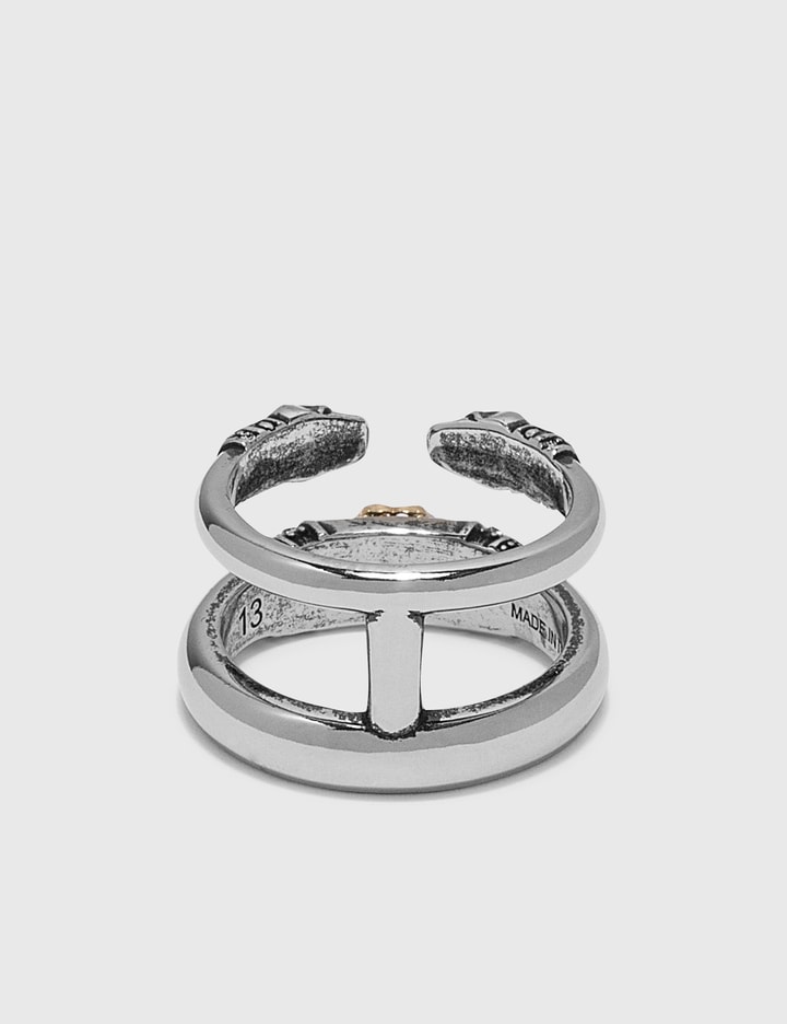 Skull and Charm Seal Double Ring Placeholder Image