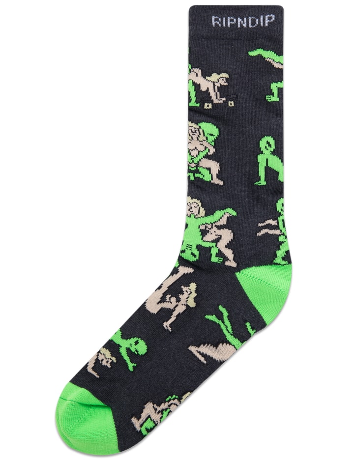 We Come In Peace Socks Placeholder Image
