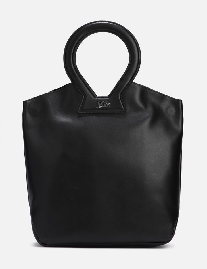 Smooth Black Brooke Tote Placeholder Image