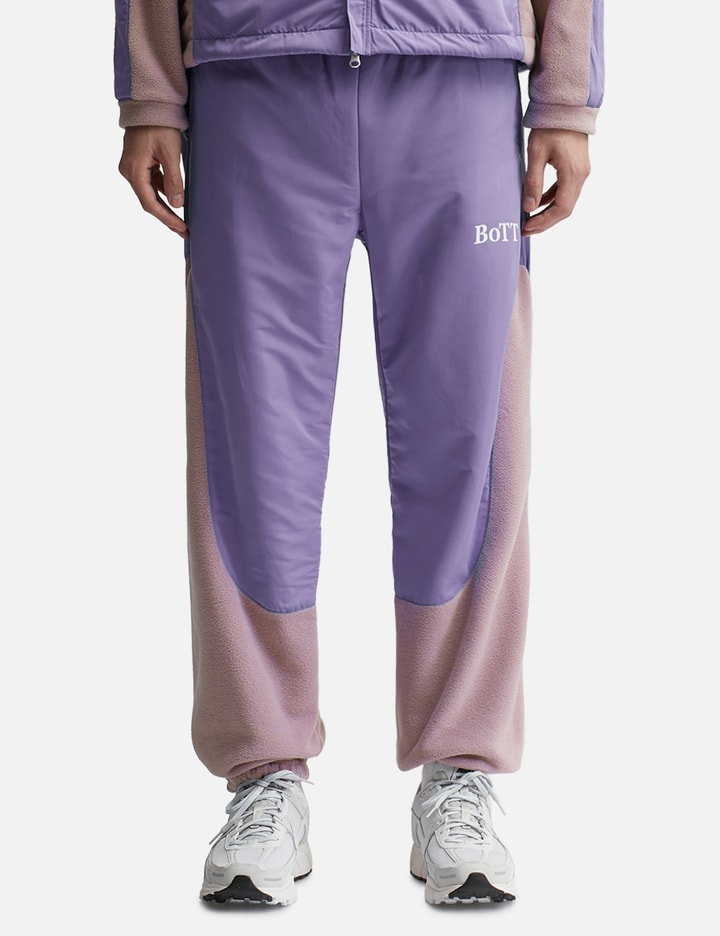 Bott Fleece Track Pants In Purple