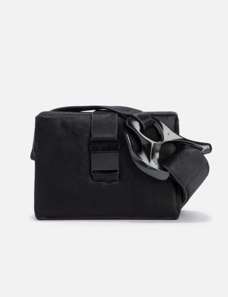 PONY HAIR SOLELY BOX BAG view 16