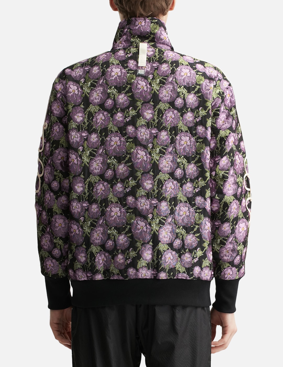 Abc. Floral Jacquard Soutache Track Jacket view 13