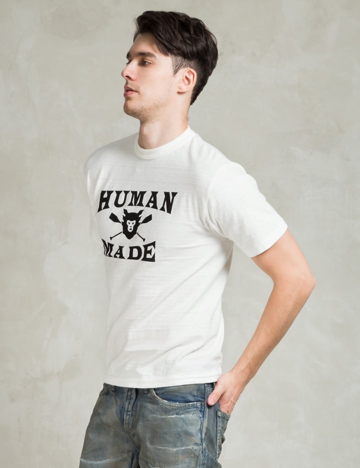 White ♯1001 Logo T-shirt Placeholder Image