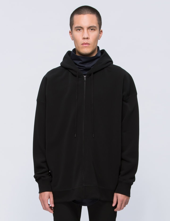 Oversized Zip Front L/S Hoodie Placeholder Image