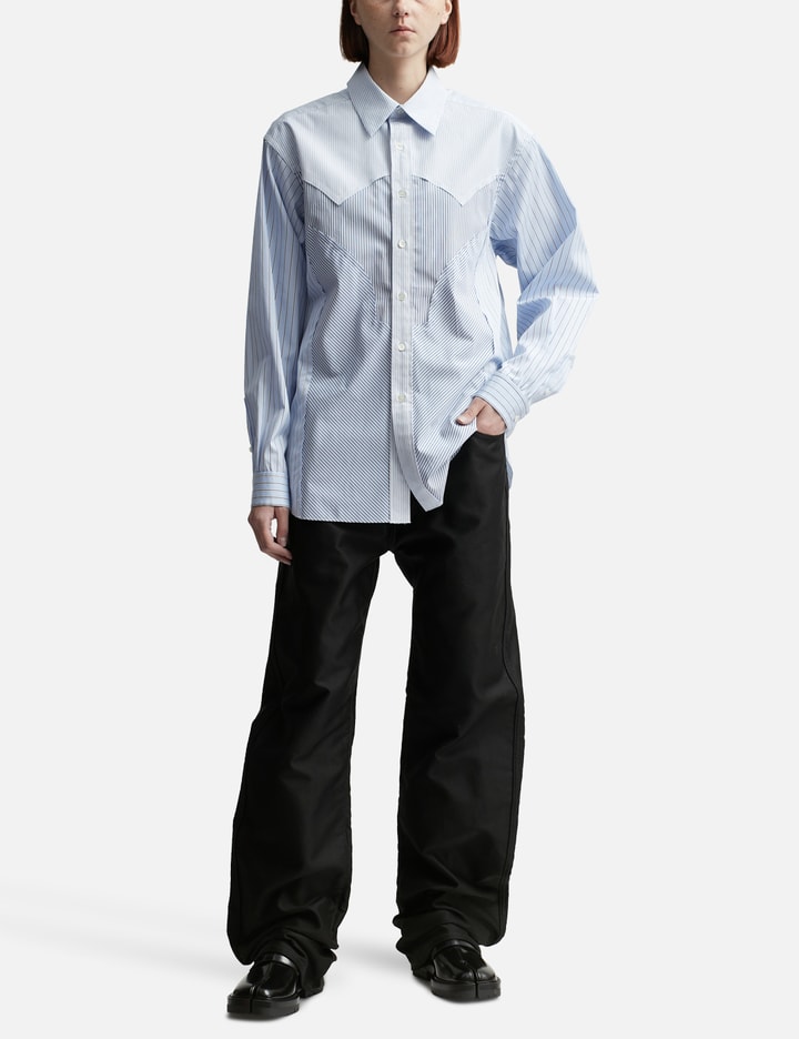 Stripe Yoke Shirt Placeholder Image