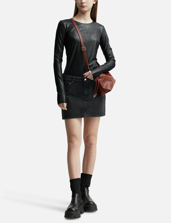 Shop Apc Mini Skirt In Black