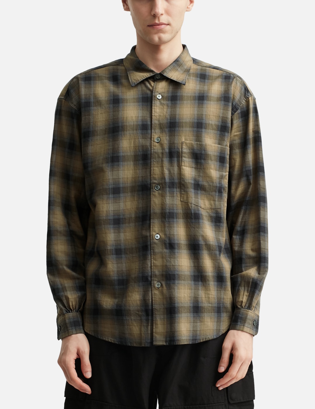 Loose Check Shirt view 12