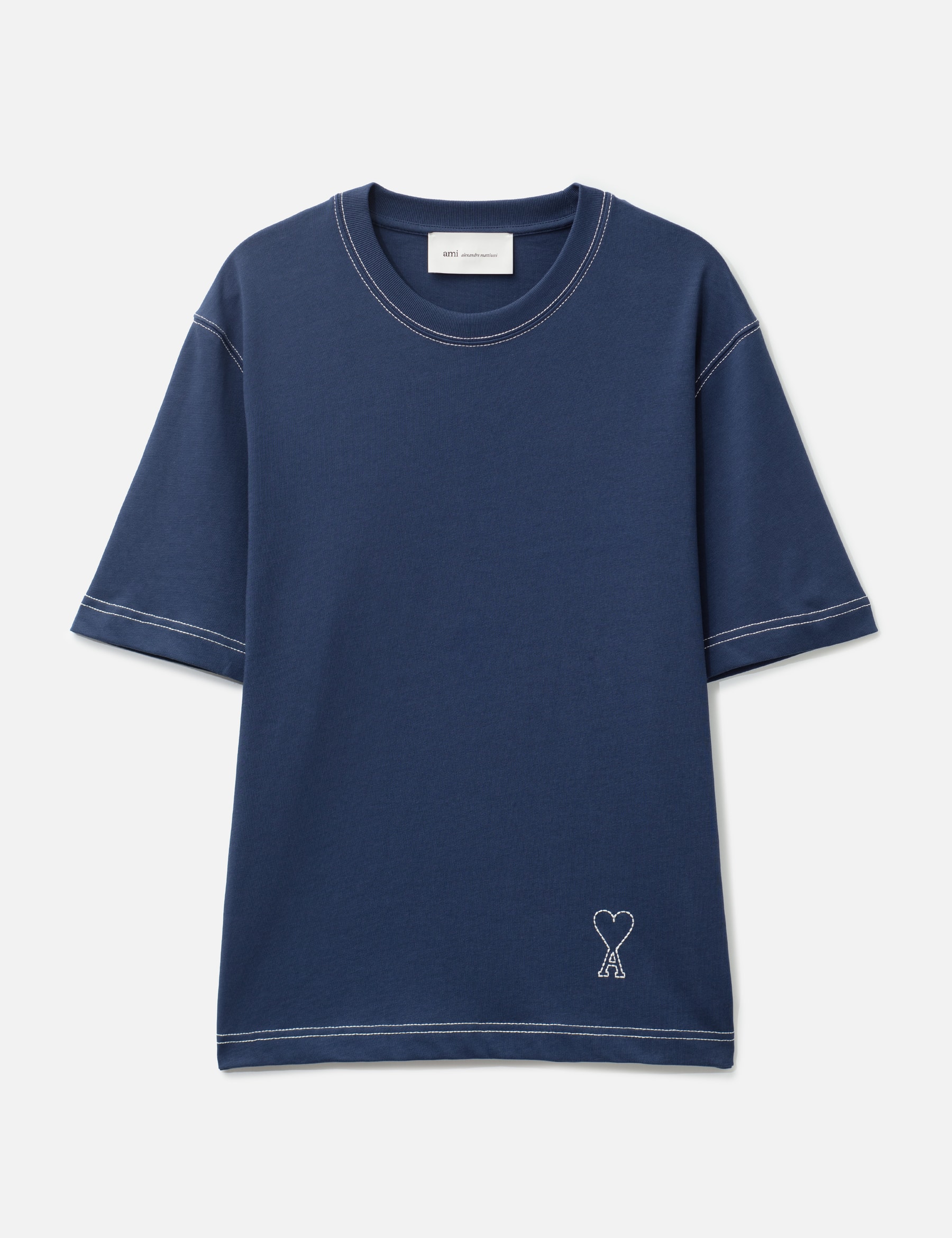 Cotton Topstitching Ami De Coeur T-Shirt view 16