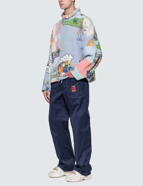 Martine Rose - Batwing Fleece Top | HBX - Globally Curated Fashion 