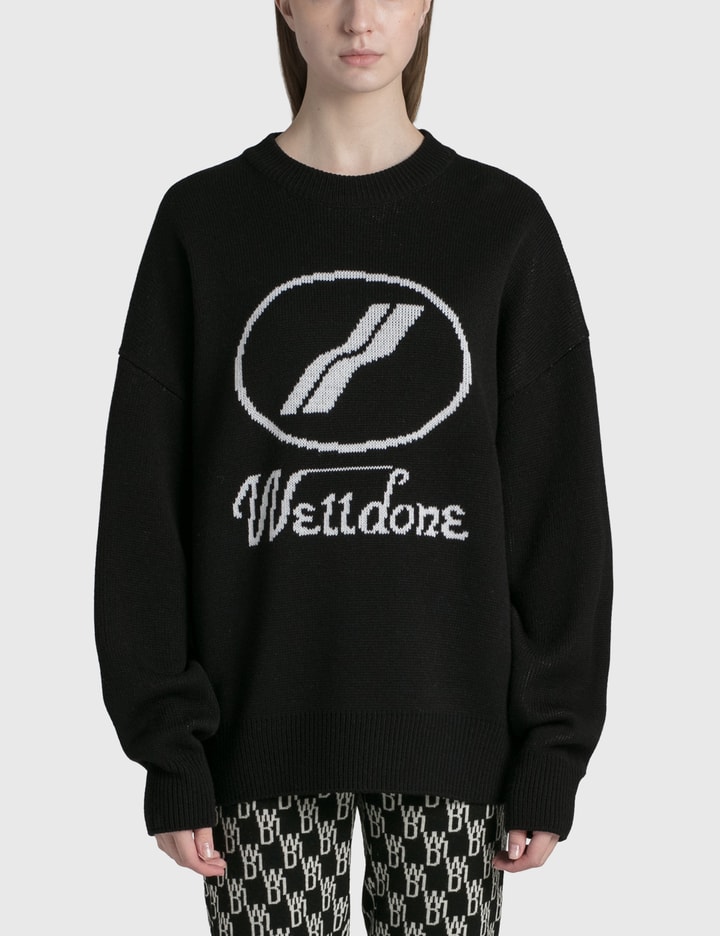 Logo Jacquard Sweater Placeholder Image