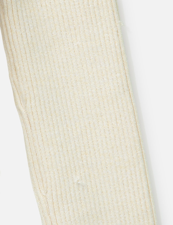 Ganni Point Collar Sweater In Neutral