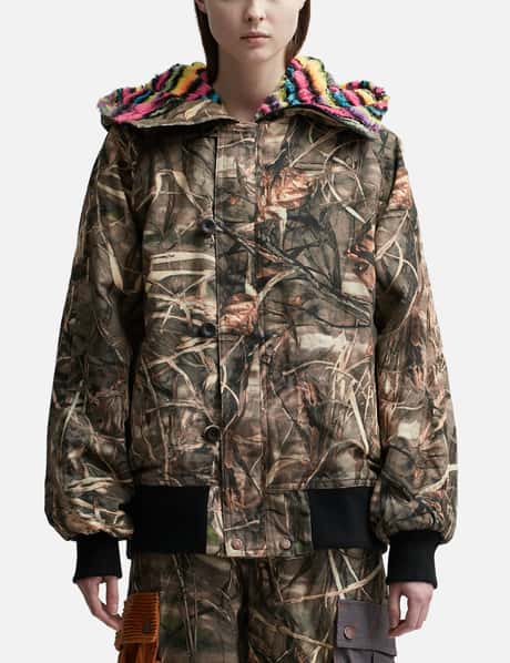 FRIED RICE Reversible Camo Bomber