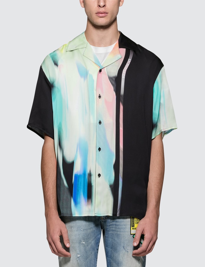 Printed Habotai Silk Shirt Placeholder Image