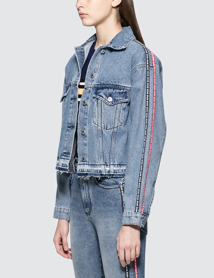 Denim Crop Jacket Placeholder Image