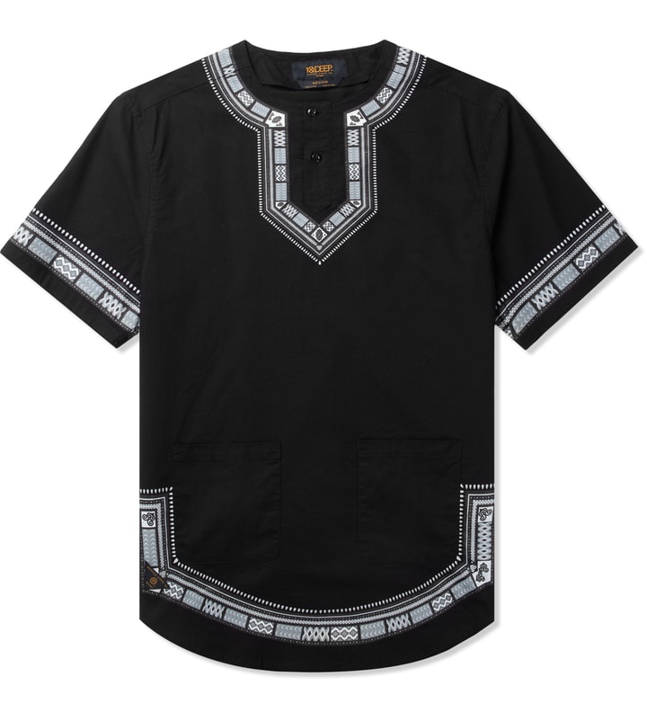 Black DVSN Dashiki Shirt Placeholder Image