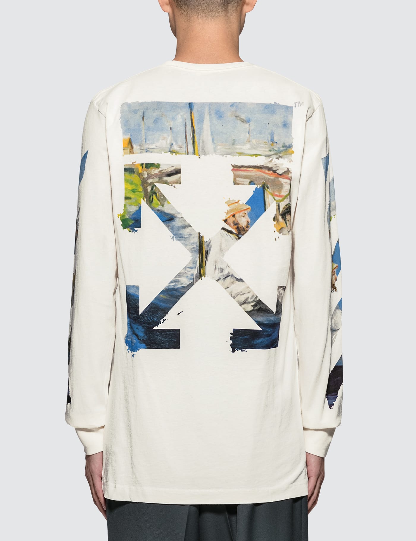 Off White™   Diag Colored Arrows L/S T Shirt   HBX   Globally