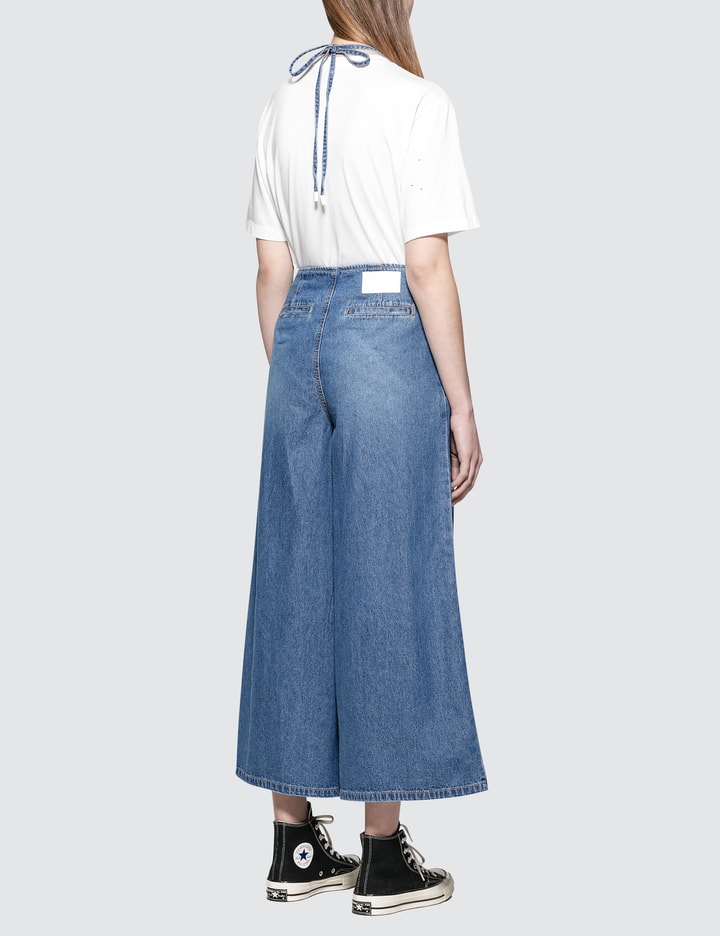 Wide Overall Denim Pants Placeholder Image