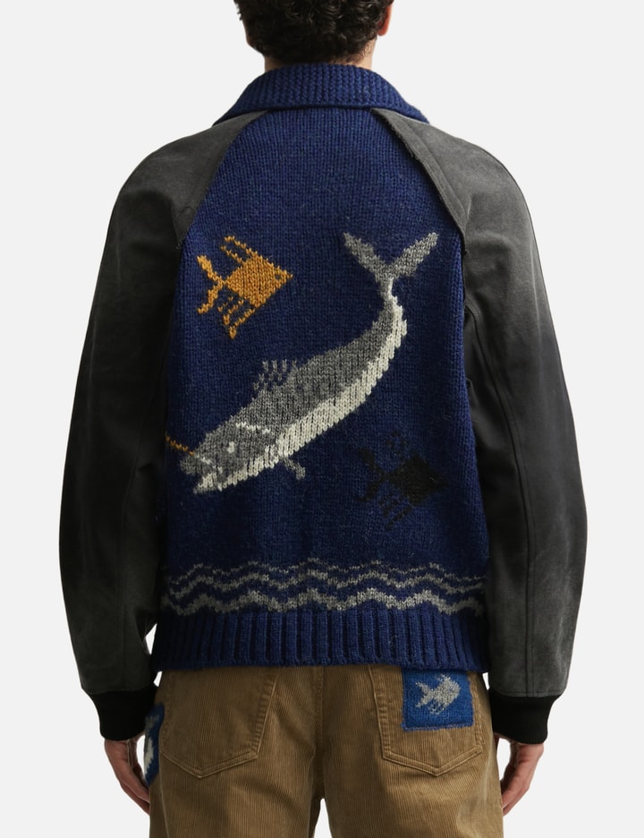 KHOKI Combination Cowichan Sweater