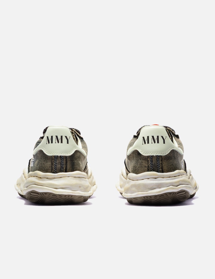 Maison Mihara Yasuhiro Blakey Bleached Canvas Low-Top Sneakers