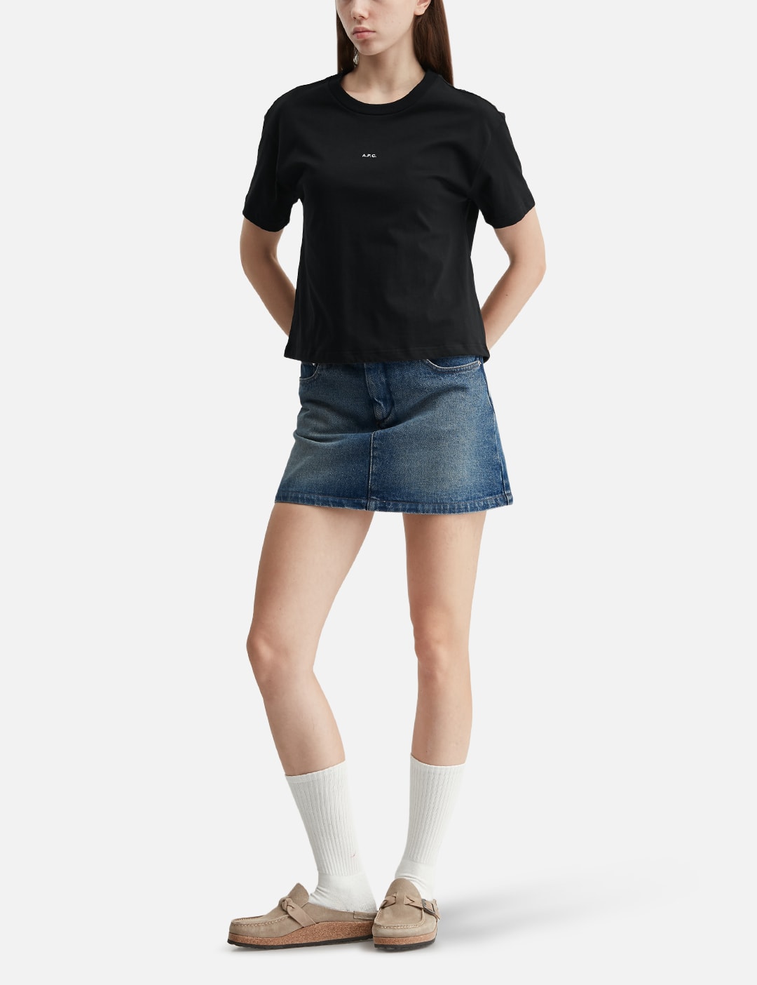 BOXY MICRO LOGO T-SHIRT view 15