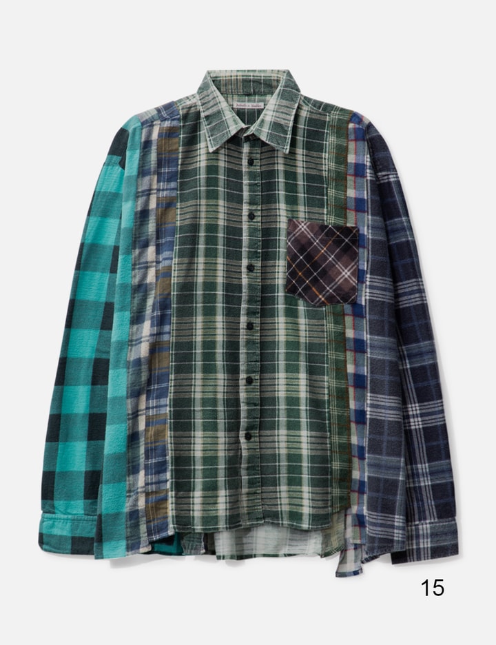 7 Cuts Wide Flannel Shirt Placeholder Image