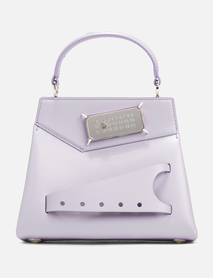 Maison Margiela Snatched Handbag Small In Purple