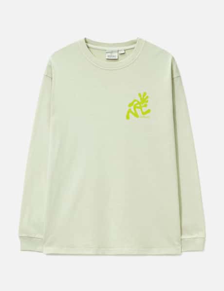 Running Man Long Sleeves T-Shirt Pigment Dyed view 8