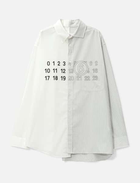 エムエムシックス メゾン マルジェラ Poplin shirt