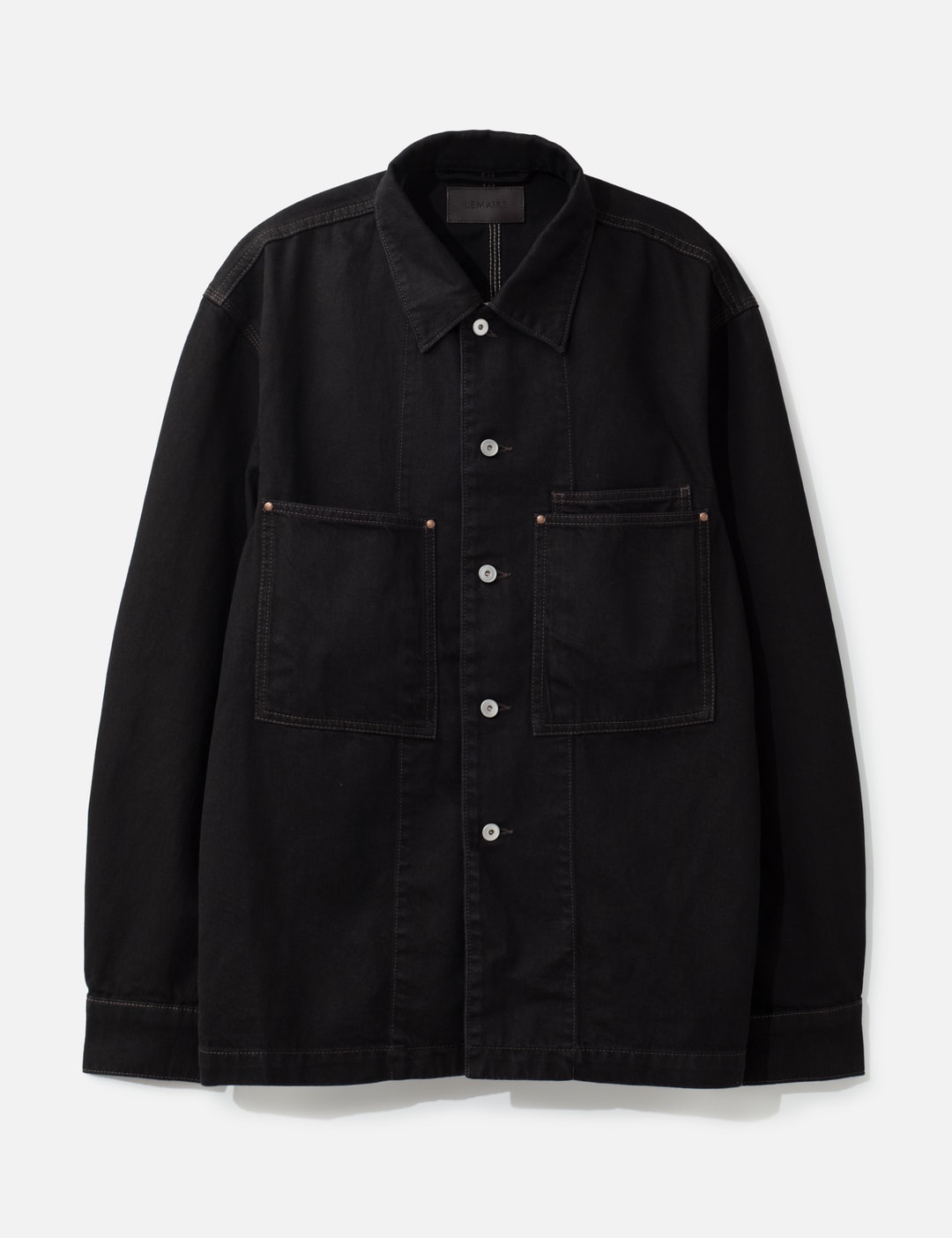 Denim Workwear Overshirt view 4