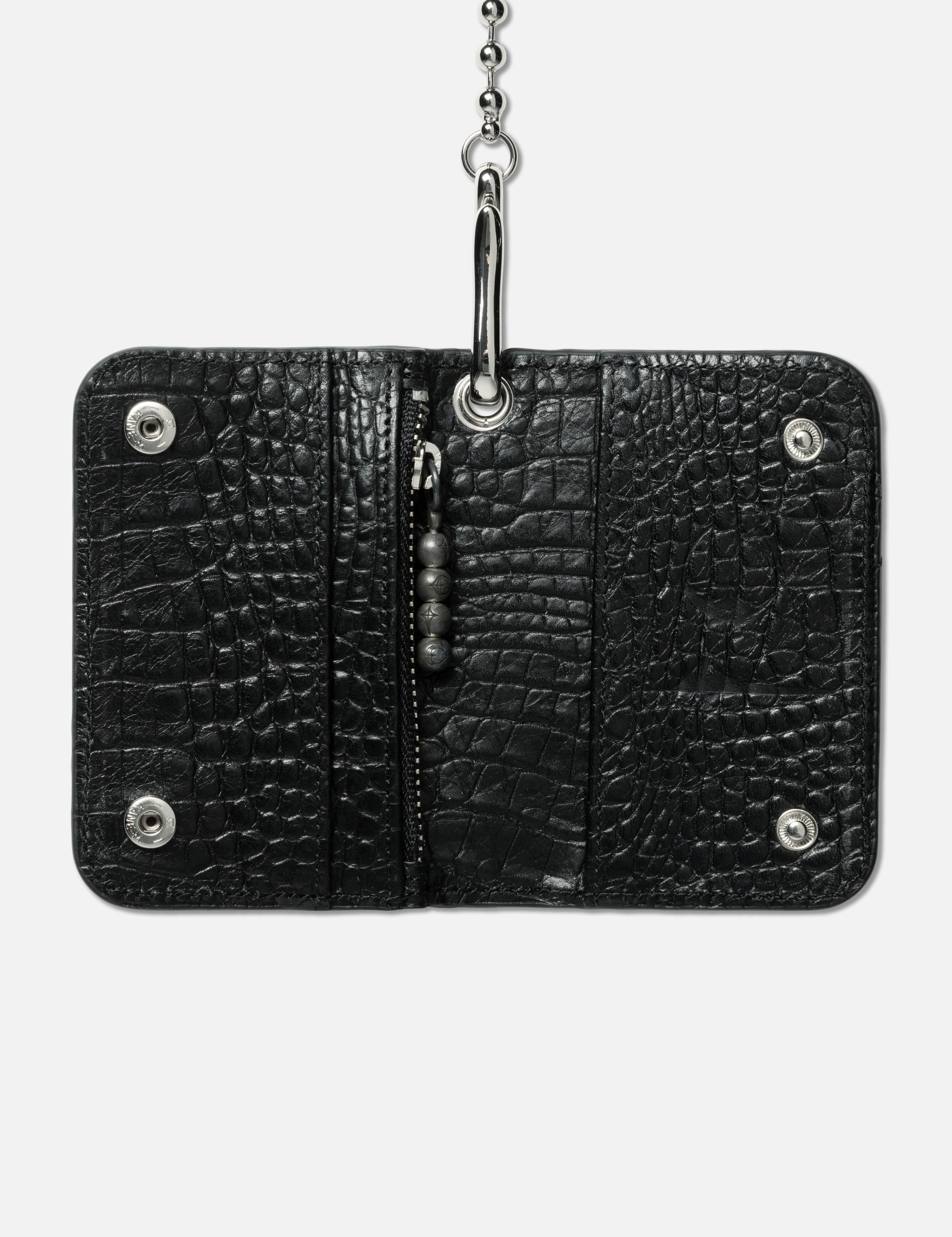 Ball Chain Leather Card Case view 12