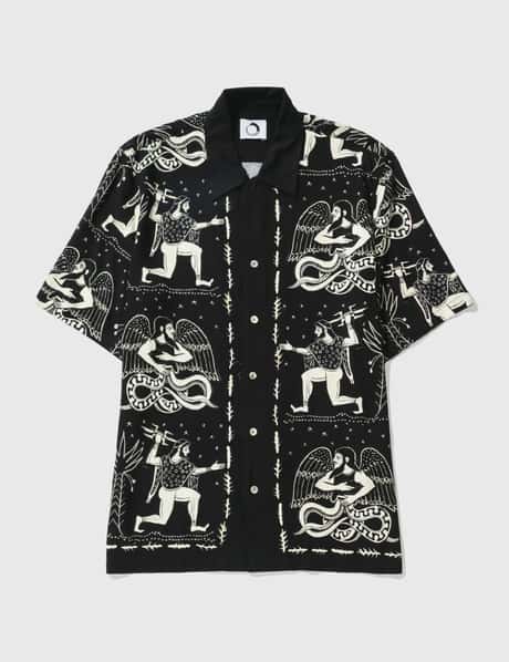Endless Joy 타이푼 블랙 숏 슬리브 셔츠