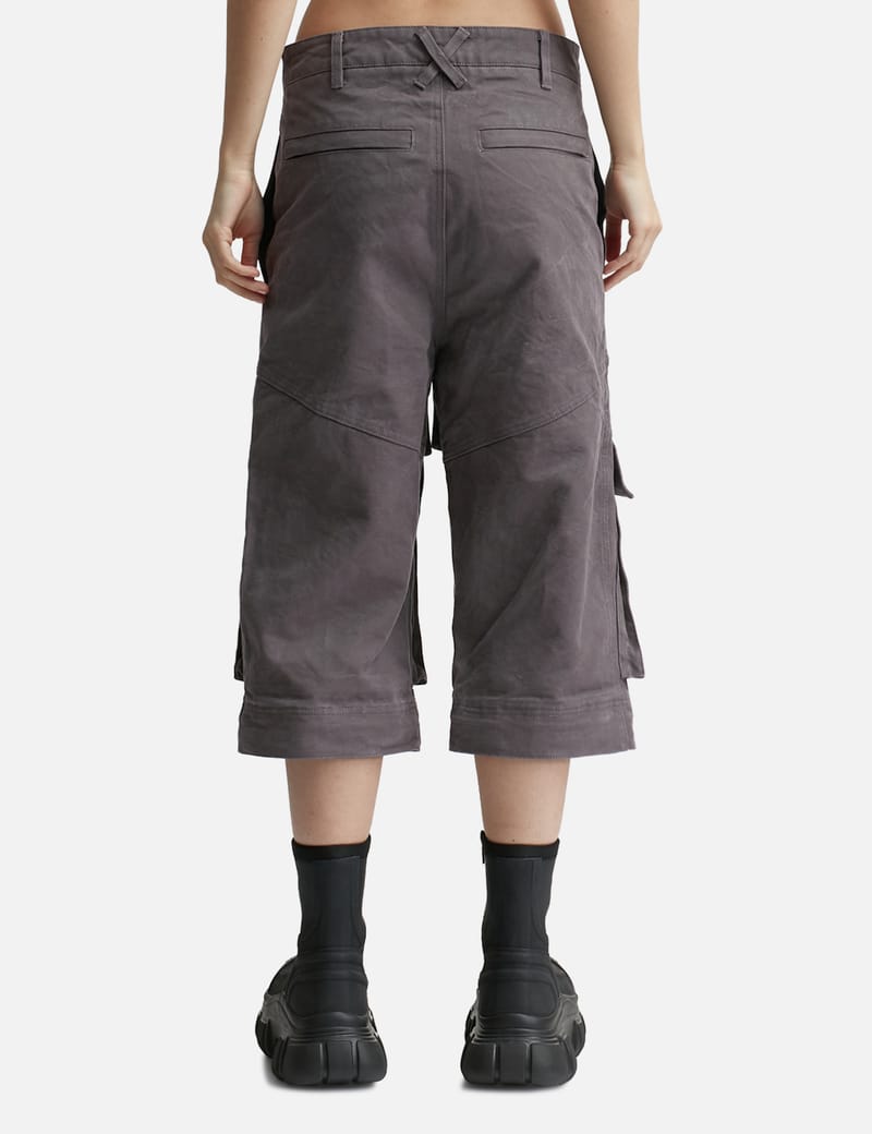 Hip Hop Women's Casual Draped Pants High Waist Pockets 3/4 Cargo Jogger  Slim Military Trousers - Walmart.com