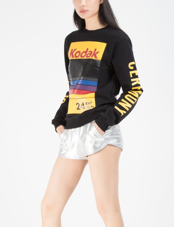 Black Multi Kodak Crewneck Sweater  Placeholder Image