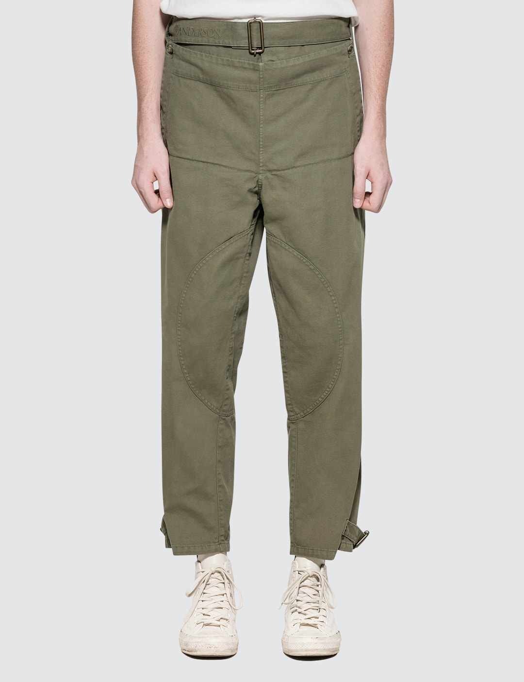 JW Anderson - Garment Dyed Army Trousers | HBX - Globally Curated 