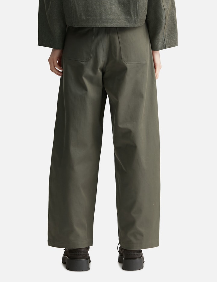 TEAM WANG design Reset Curved Trousers