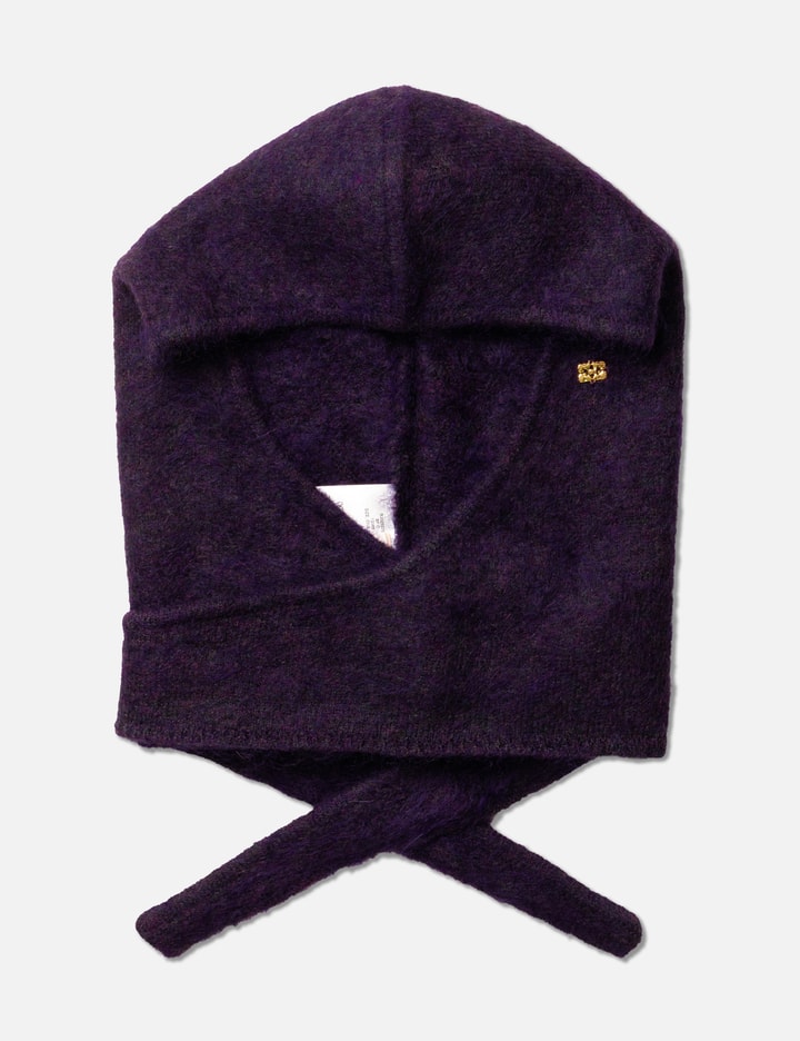 Ganni Balaclava In Brushed Mohair