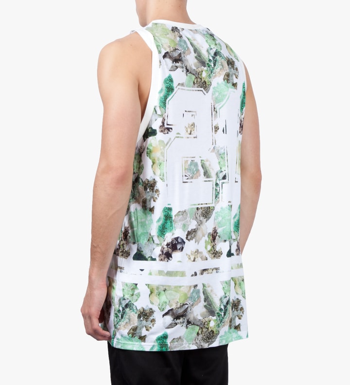 White Viscose Digital Print Tank Placeholder Image