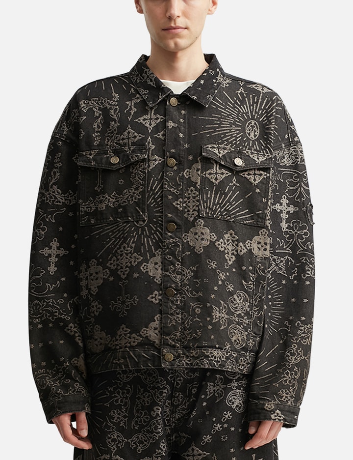 Jacquard Denim Jacket Placeholder Image