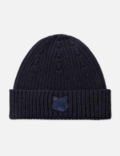 Maison Kitsuné Bold Fox Head Beanie