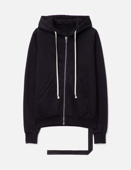 Rick Owens Drkshdw Drawstring Zip-up Hoodie