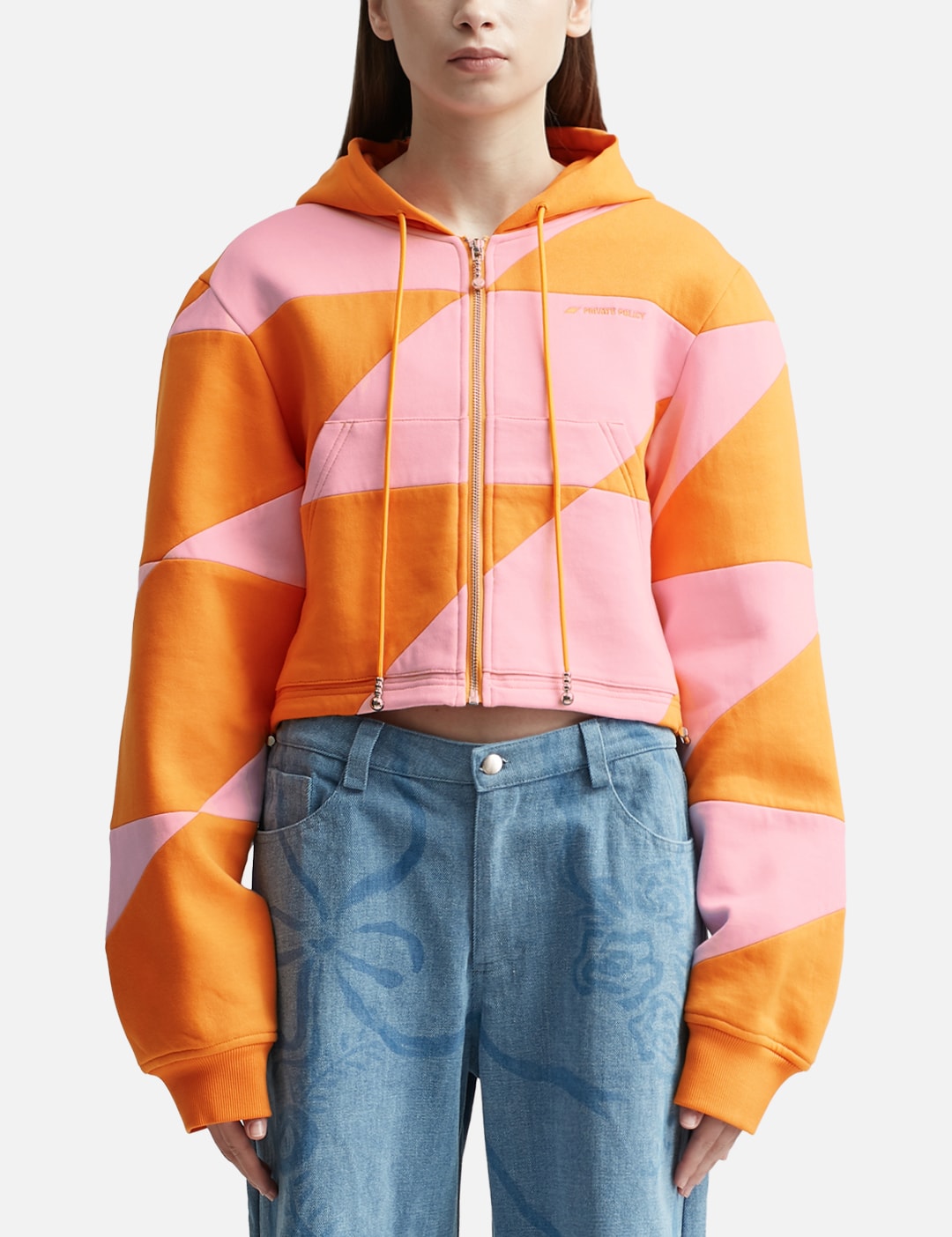 PXL CHECKER PIECING CROP JACKET view 13