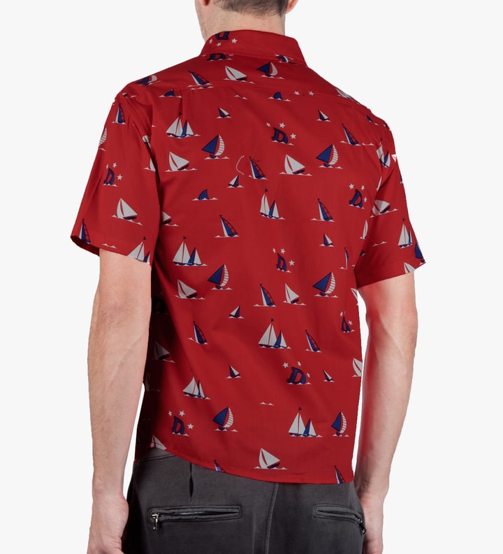 odd future dress shirt - Gold Sinking Boat S/S Woven shirt you can generally not break any style rules at all Odd Future - Red Sinking