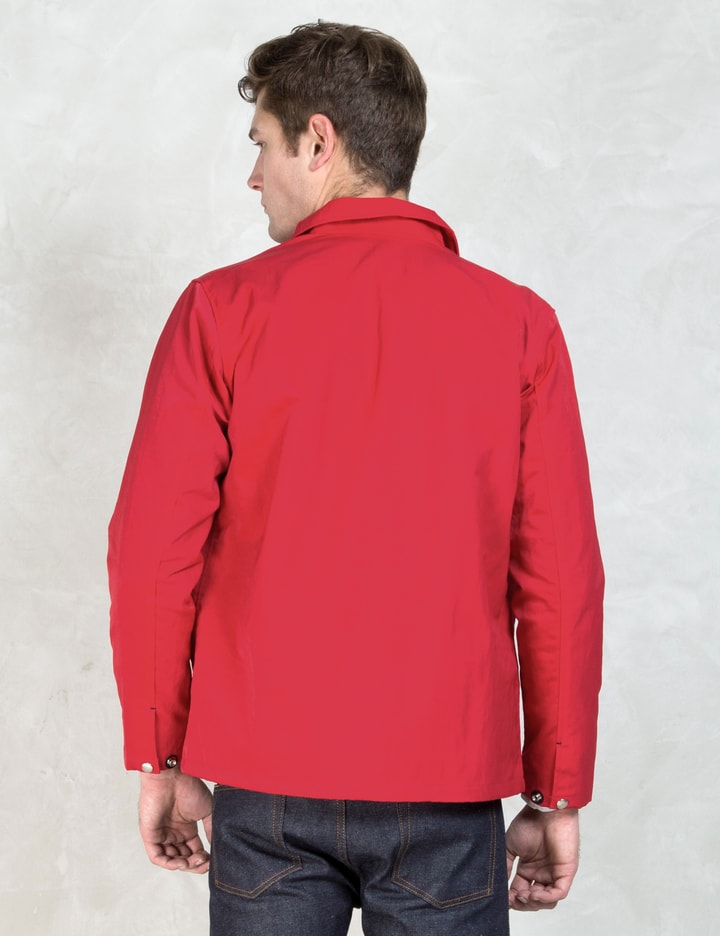 Red "Jill" Nylon Coach Jacket Placeholder Image