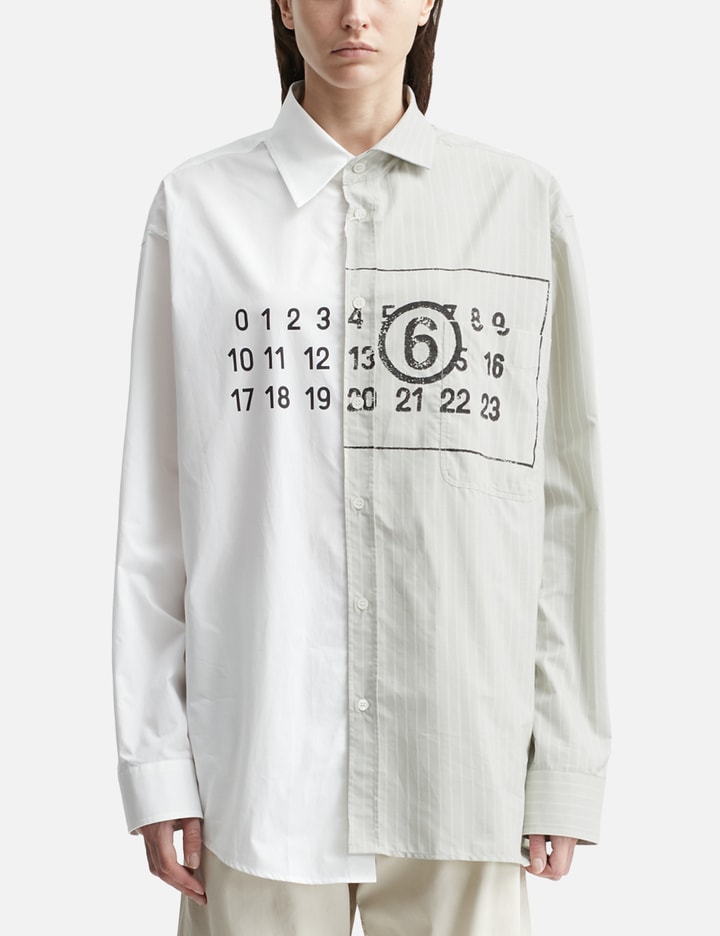 Asymmetric Cotton Poplin Shirt Placeholder Image