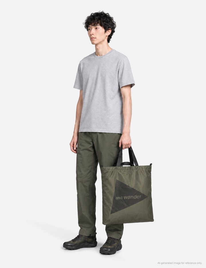 and wander Crispy Rip Logo Tote Bag