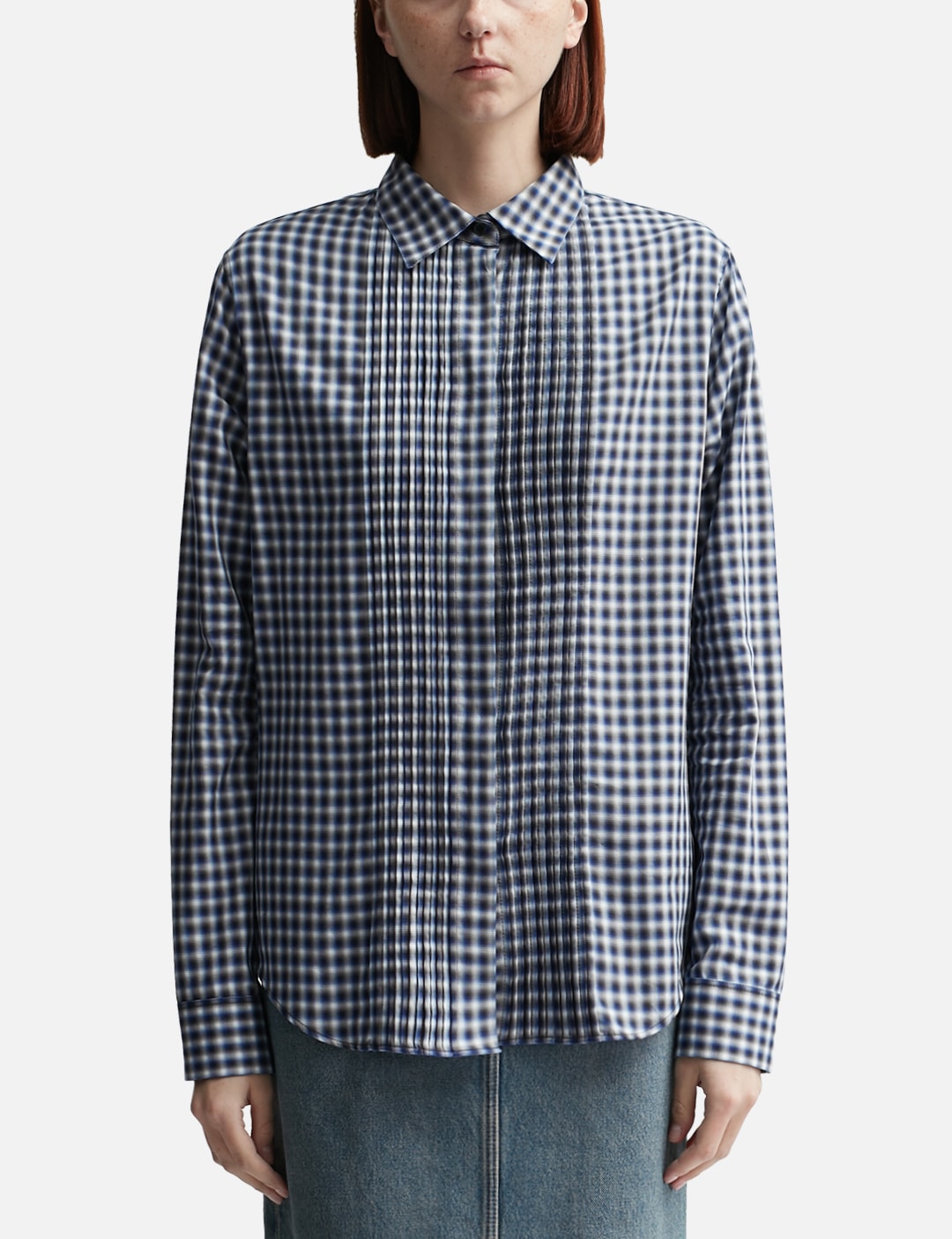 PLEATED SHIRT view 6