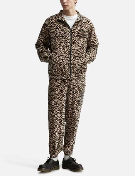 Wacko Maria - Leopard Velvet Track Jacket | HBX - Globally Curated 
