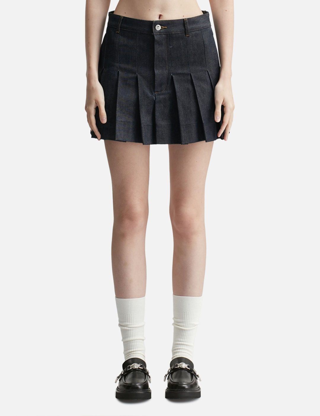 Pleated Mini Skirt view 13