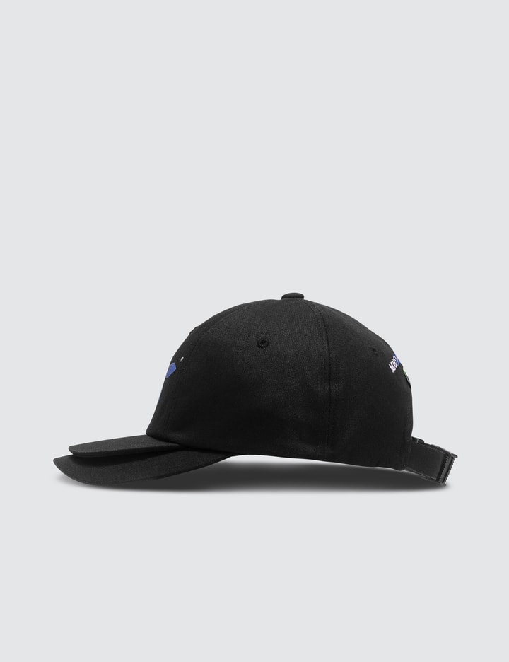 Ader Error X Maison Kitsune Double Brim Fox Head Cap Placeholder Image