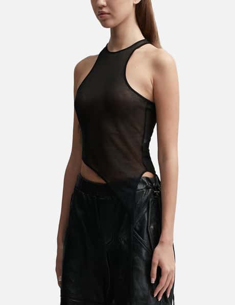 Transparent Knit Tank Top view 7